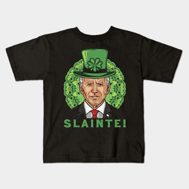 Slainte! From Joe Kids T-Shirt by Trendsdk